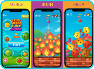 Fruit Merge Game iPhone